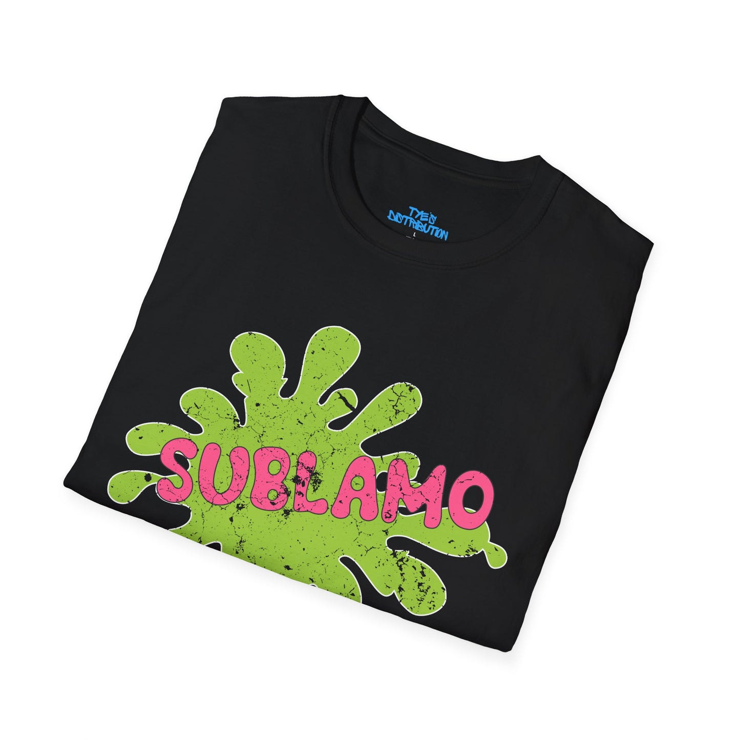 Sublamo Distressed - Unisex Softstyle T-Shirt