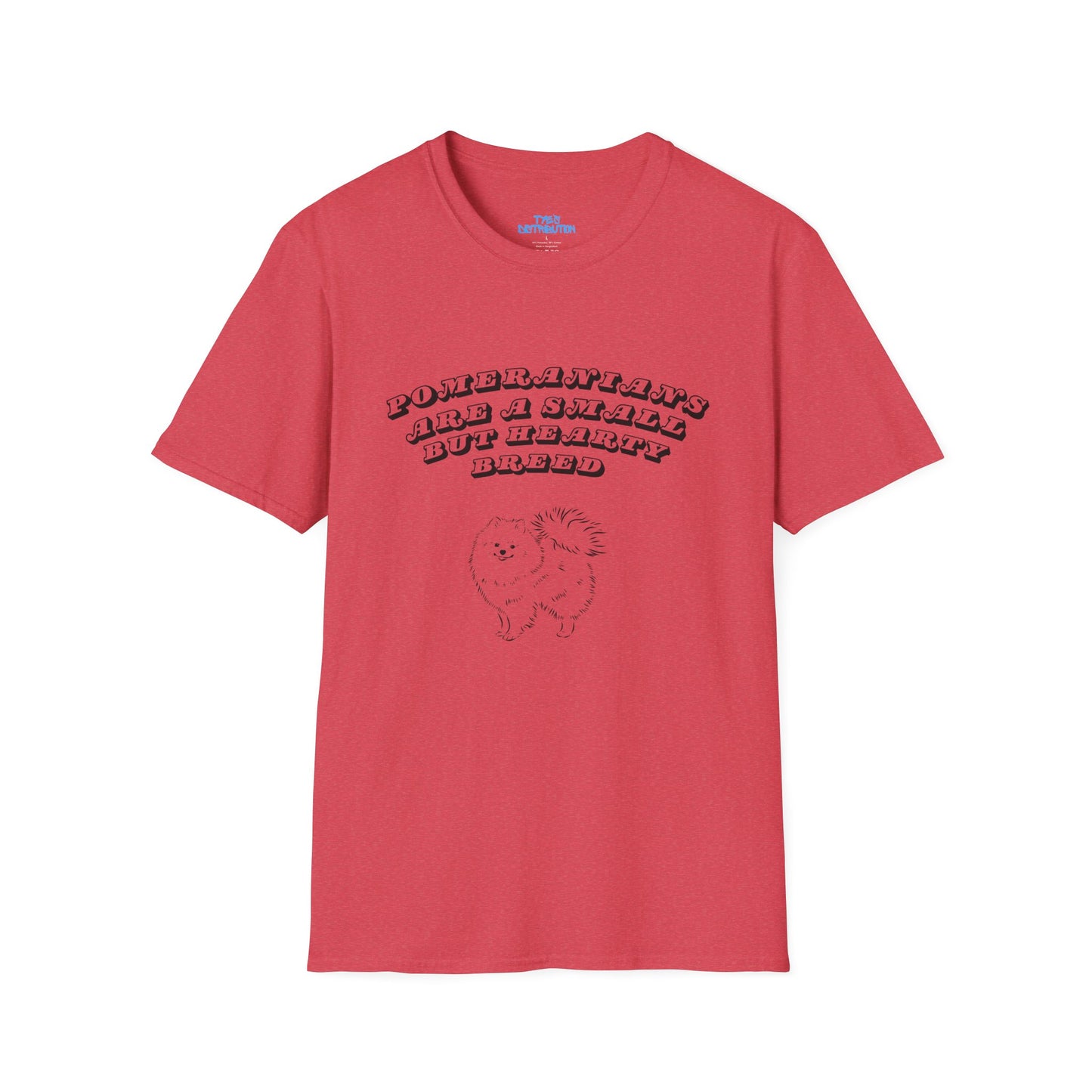Pomeranians are a Small but Hardy Breed - Unisex Softstyle T-Shirt