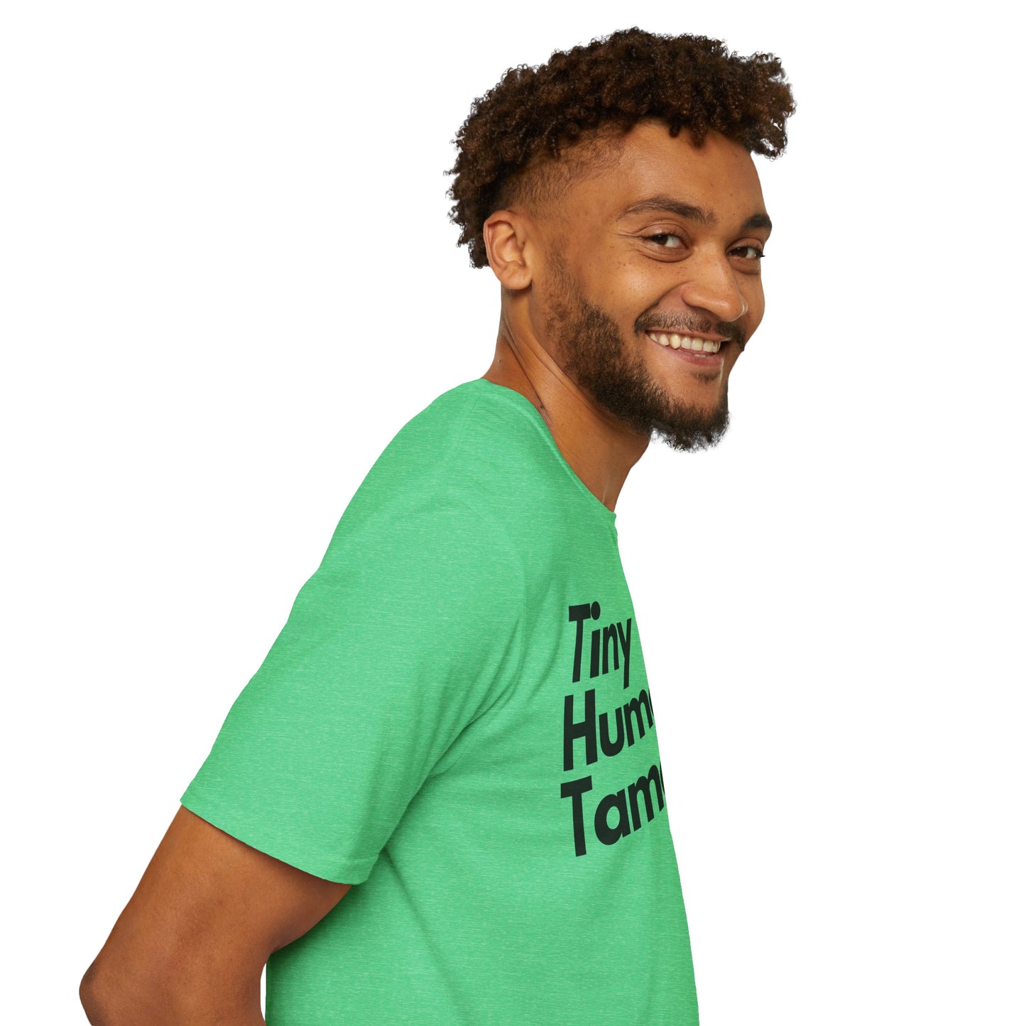 Tiny Human Tamer W/ Black Design - Unisex Softstyle T-Shirt