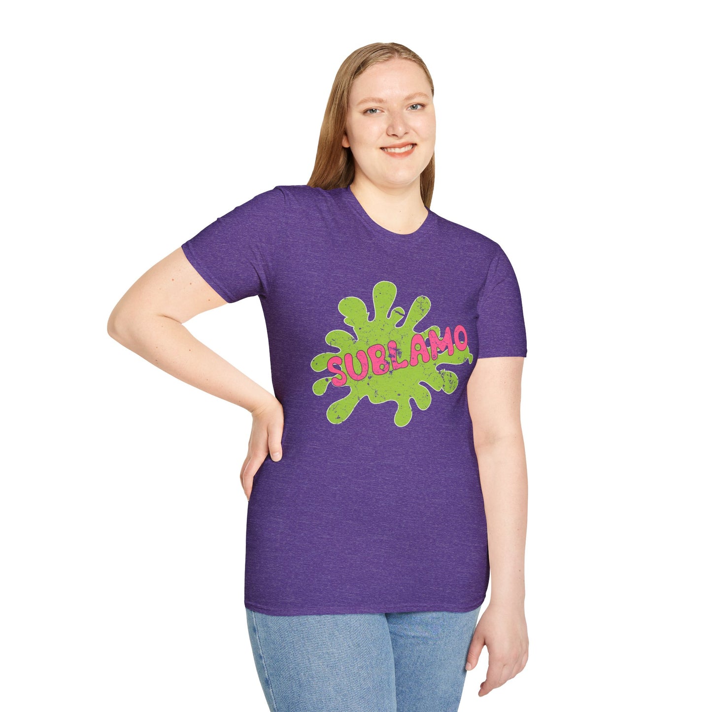 Sublamo Distressed - Unisex Softstyle T-Shirt