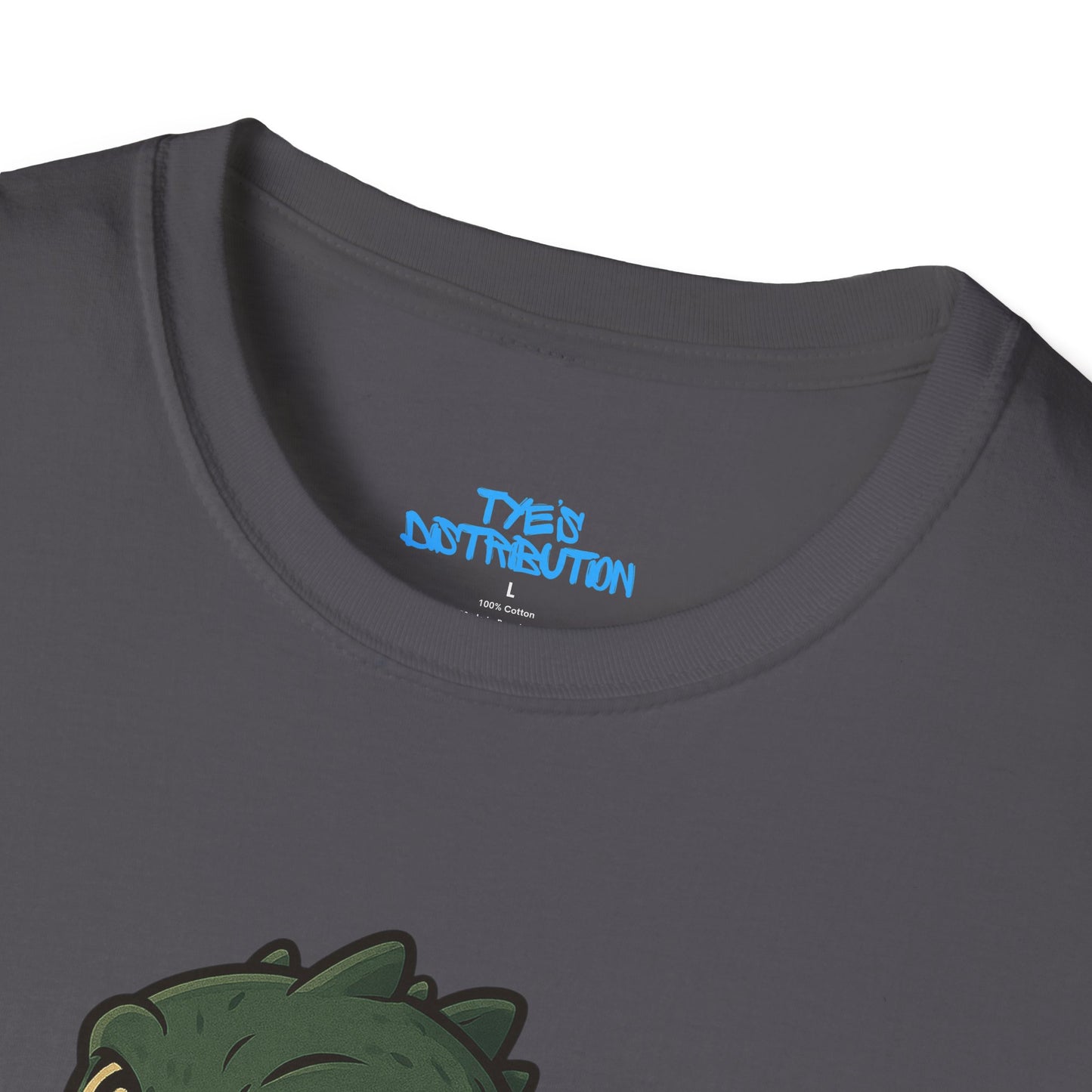Hangry Mode Dino - Unisex Softstyle T-Shirt