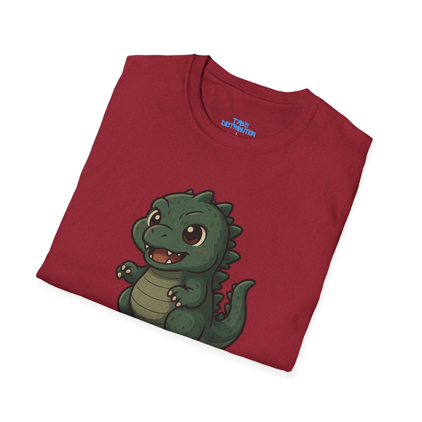 Cute & Bitey Dino - Unisex Softstyle T-Shirt